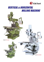 Vertical / Horizontal Turret Milling Machine