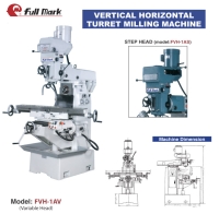 Vertical / Horizontal Turret Milling Machine Vertical / Horizontal Turret Milling Machine