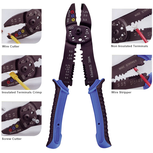 Wire Stripper/Pliers for Auto Repair