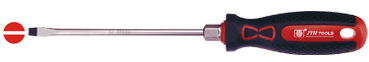 Slotted Screwdriver With Hexagon Bolster Slotted Screwdriver With Hexagon Bolster