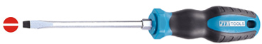 Slotted Screwdriver With Hexagon Bolster Slotted Screwdriver With Hexagon Bolster