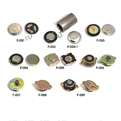 Cooling System Parts / Radiators / Radiator Caps / Engine Fitting Parts / Fuel Tanks