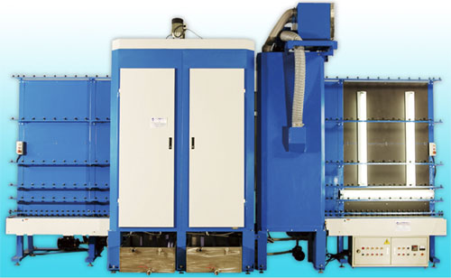 Vertical Multi-Section Glass Washing&Drying   Machine