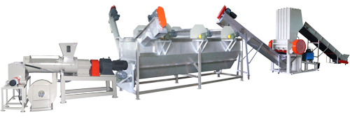 水洗式強力粉碎機