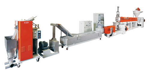 Two Step Plastic Recycling Machine Equipment