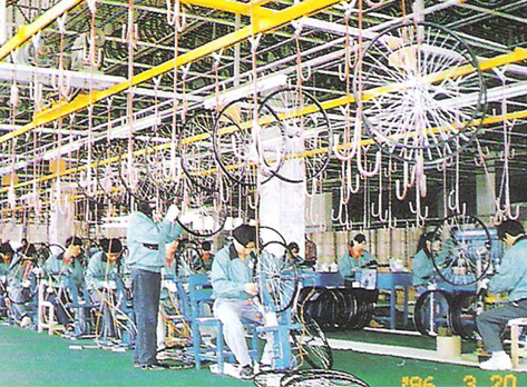 Rim Assembly Line & Rim Overhead Stock Conveyor