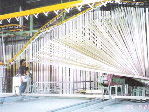 Aluminum Alloy Material Window & Powder Coating Equipment