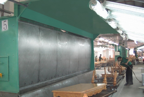 环保型水洗喷漆台