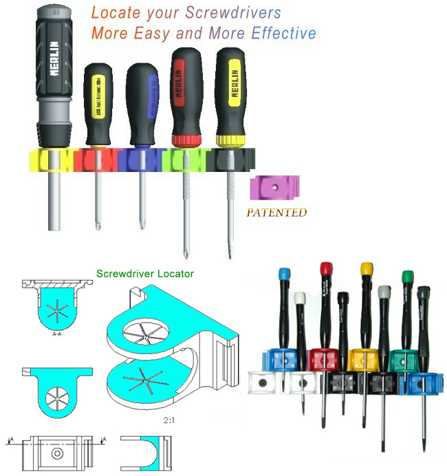 Screwdriver Locators Kit Screwdriver Locators Kit
