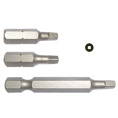 Square Bits Insert / Long / Torsion Bits