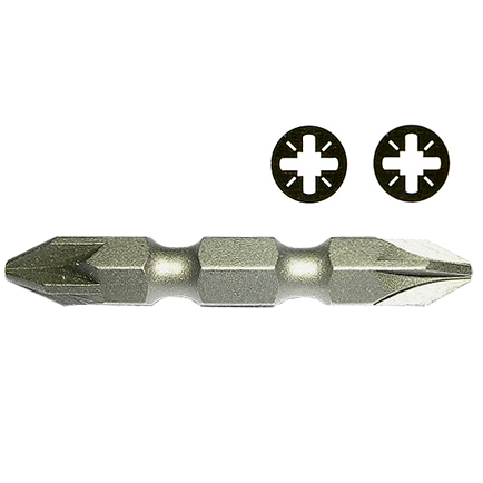 Double End Bits - Pozidriv x Pozidriv