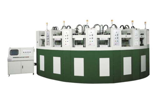 Curved Automatic Eva Foaming Injection Molding Machine