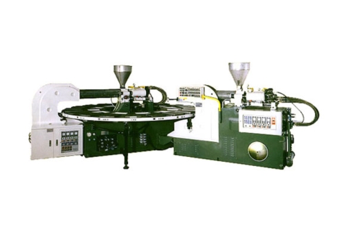 Two Color Rotary Type Plastic Shoes Automatic Injection Molding Machine