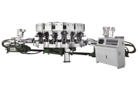 Two Colour Rotary Type Automatic Soles Jointing & Ejecting Machine
