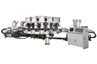 Three Colour Rotary Type Automatic Soles Jointing & Ejecting Machine