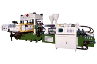 Two Colour Rotary Type Rain Boots Automatic Injection Molding Machine