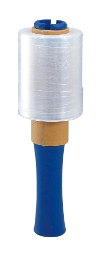 Plastic film wrapper