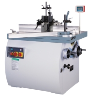 Backward Tilting Spindle Shaper With Sliding Table