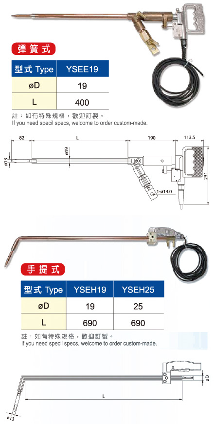 手提式抵抗熔接機