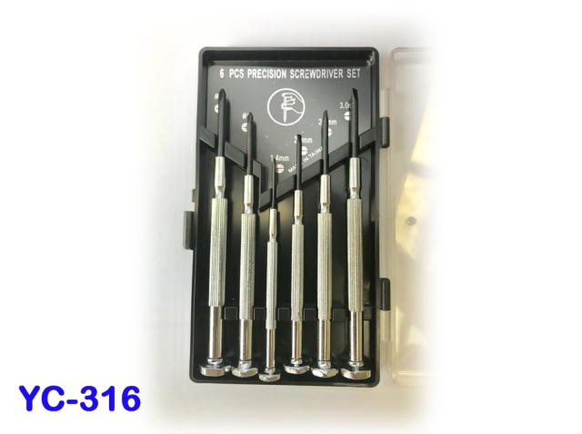 6 PCS PRCISION SCREWDRIVER SET 6 PCS PRCISION SCREWDRIVER SET