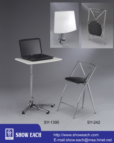 笔电吧台桌+高脚椅 SY-1395+242