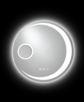 Sun and Moon Shaped Smart Mirror