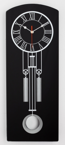 Swings the pendulum clock - monolayer