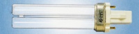 Single-ended H shape UV germicidal lamps