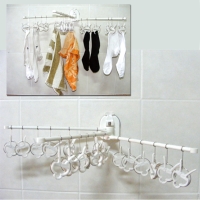 Swing-arm Hanger Rack With Suction Cup
