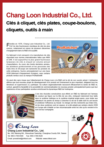 French / Clés à cliquet