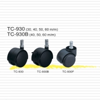 办公家俱桌椅脚轮 | 双轮型塑胶轮子 (Office Furniture Caster) 办公家俱桌椅脚轮 | 双轮型塑胶轮子 (Office Furniture Caster)