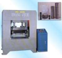 Metal stretch net making machine