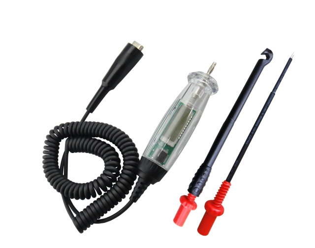 Digital Circuit Tester with 2 piercing test probes