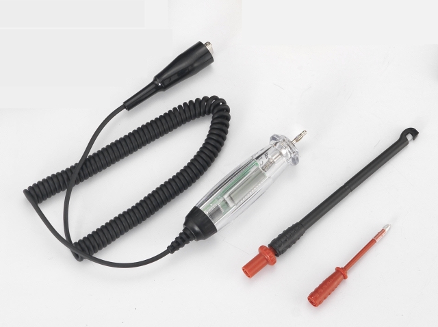 Digital Circuit Tester with 2 piercing test probes