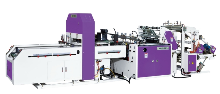 DOUBLE-LANE T-SHIRT BAG MAKING MACHINE DOUBLE-LANE T-SHIRT BAG MAKING MACHINE