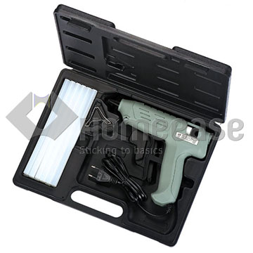 Professional glue gun in blow mold case