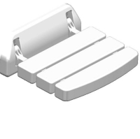 Wall-Mount Folding Shower Seat Wall-Mount Folding Shower Seat