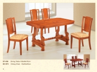 Wood Dining Table Chair Set