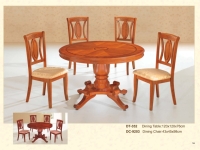Wood Round Table Chair Set Wood Round Table Chair Set