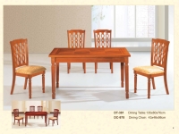 木製長方餐桌 381 / 餐椅 978