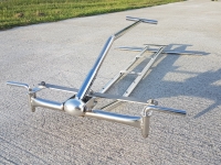 Radio Flyer Wagon Stainless Steel Low Rider Chassis