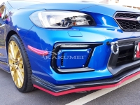 ABS DRL Fog Light Covers Fit 2019 2020 2021 Subaru WRX STI Blue K7X ABS DRL Fog Light Covers Fit 2019 2020 2021 Subaru WRX STI Blue K7X