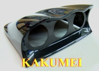 Kakumei Real Carbon Fiber Gauge Pod 60mm for Subaru Impreza GC8