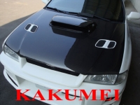 Kakumei Carbon Fiber Hood Scoop for Subaru Impreza GC8
