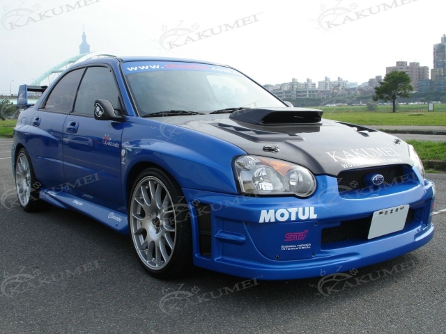 Kakumei Carbon Fiber Hood Scoop for Subaru Impreza 2004 2005 Blobeye GDA GDB Kakumei Carbon Fiber Hood Scoop for Subaru Impreza 2004 2005 Blobeye GDA GDB