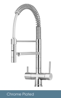 Drinking Faucet, Tri-Flow Kitchen Faucet with Pull-Down Hose – NKD48N12CP