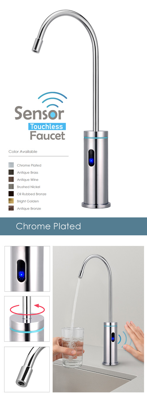 Sensor RO Faucet-•Touch-Free Operation -NSP0203CP-W