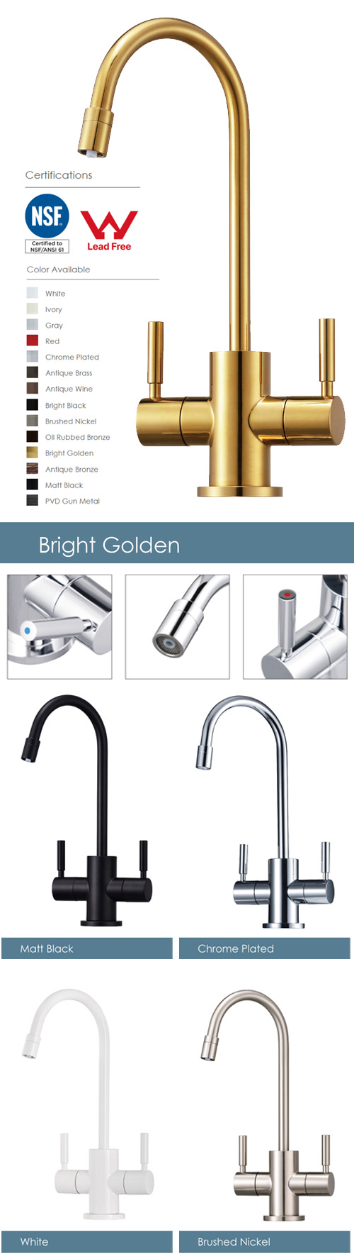 Hot & Cold and Cold & Sparkling -hot and cold (vented faucet)-NPHCD11CP
