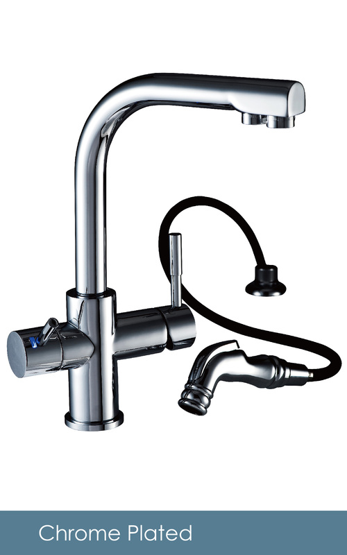 LED Timer Indicator Faucet (Kitchen & Drinking Faucet/Tap) Installation Instruction-NKDS0212CP-L