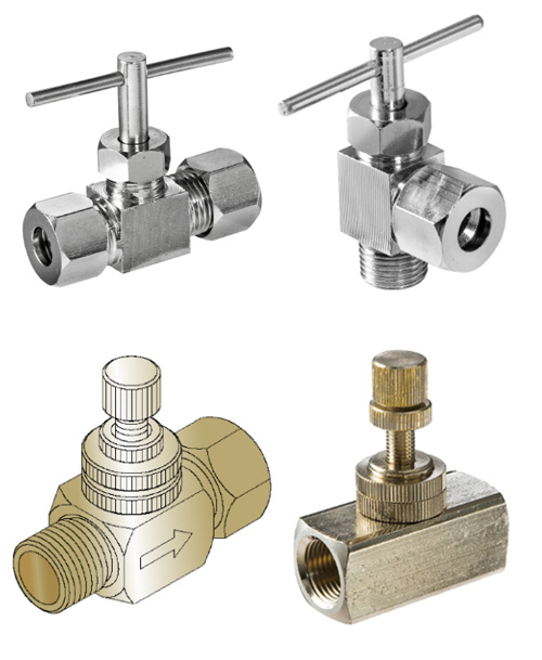 Saddle Valves & Needle Valves-Brass Needle Valve